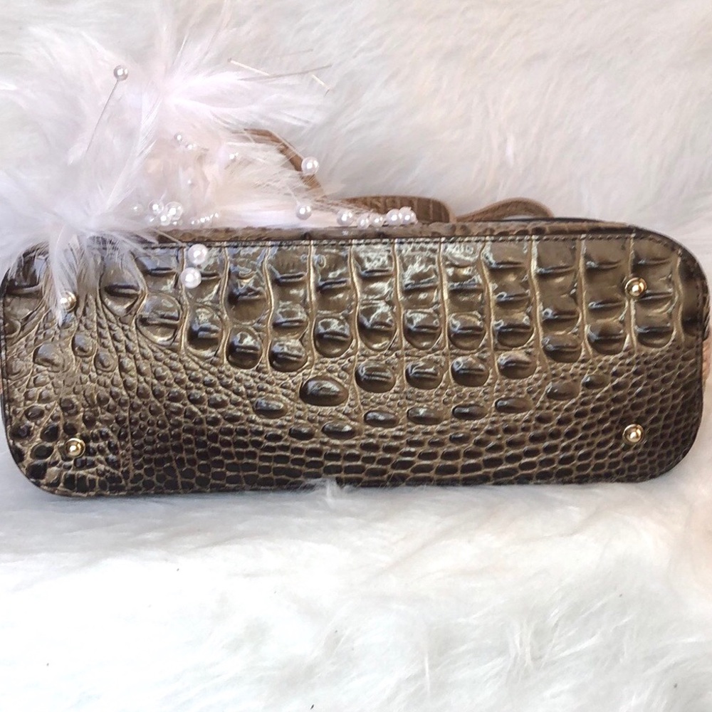 👜 New Brahmin 👜 Mini Asher Tote Chiffon Roseleaf - Picture 5 of 5